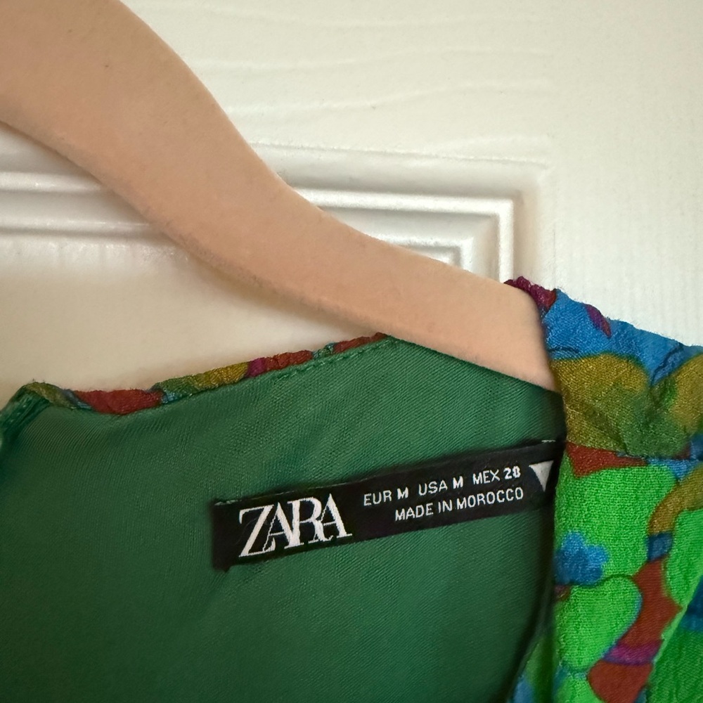 Zara Colorful Patterned Dress - Picture 4 of 6